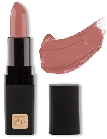 Thats me organic Bio Lippenstift (Basic Nude) – Intensiv pigmentiert & langanhaltend – 100% natürliche Inhaltsstoffe – Natürliches Satin-Finish – No Cruelty – Naturkosmetik
