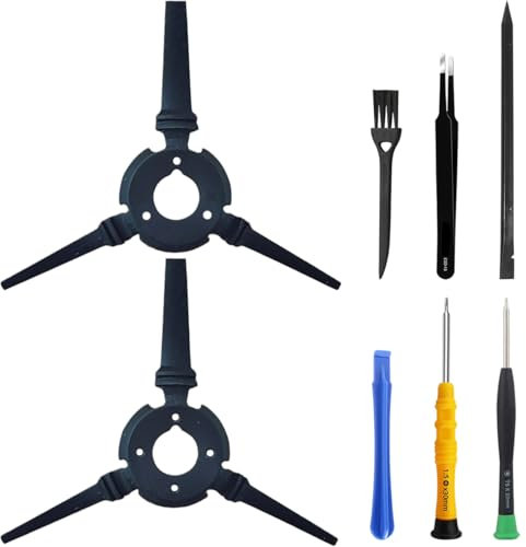 ZHUROUPU Replacement Gimbal Shock Absorption Rubber for Dji Mini 3/Dji Mini 3 Pro, Gimbal Camera Shock Absorber Ball to Reduced Flight Vibration with Repair Tools (Long Left and Right)