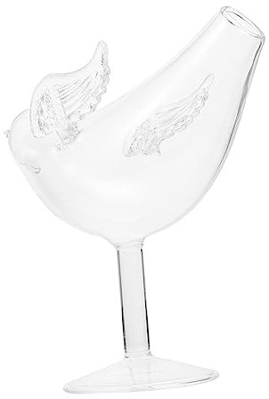 Vogel Cocktail Gläser – Kreative Martini Gläser in Vogelform - Ideal Für Partys Und Besondere Anlässe - Perfekt Zum Servieren Von Cocktails Und Getränken