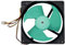 Compatible for Haier, Refrigerator Radiator Cooling Fan 0064001024 FBA12J12M DC12V 0.23A, Appliance Parts Replacement