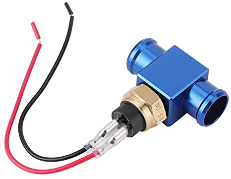 Yosoo Health Gear Thermostat Wassertemperaturschalter Kühlerlüfter Temperatursensor für 125–450 Ccm Motorrad ATV YZ YZF WR DT XT TTR Geländewagen (schwarz) (BLUE)