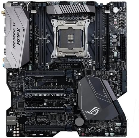 Schede madri Fit For ASUS ROG RAMPAGE VI APEX Supporto scheda madre I7-7800X 9800X 10900X I9-9900X 10980X CPU DDR4 4000MHz ARGB USBC M.2 X299 Scheda