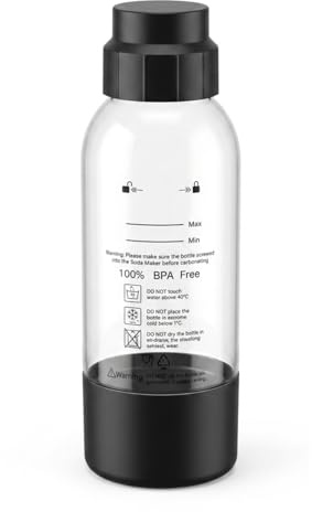 MäMo Ersatzflasche, Nur für MäMo Sprudler: 0.5L PET | 0.5L PET-Flasche, ideal für unterwegs. BPA-frei & auslaufsicher. WICHTIG: Passt auf alle MäMo Modelle, NICHT für andere.