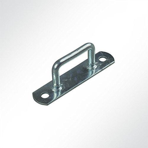 LYSEL® Riemenkrampen, (BxHxL) 15x35x66mm in grau (10 Stück)
