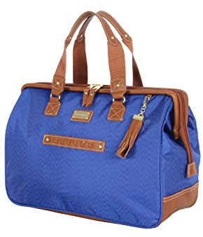 Steve Madden Global Wire Frame Satchel (Blue)