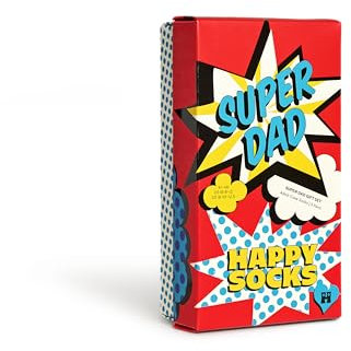 Happy Socks Damen Father's Day Gift Box Socken, Mehrfarbig, 4/7 (Herstellergröße: 36-40) (3er Pack)
