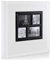 Benjia Photo Album 500 Pockets 6x4 Photos, Extra Large Size Leather Cover Slip in Wedding Family Photo Albums that Holds 500 6x4 / 10x15cm Photos White