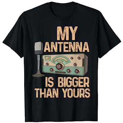 Pride Ham Radio Operator - My Antenna Isn Bigger Than Yours T-Shirt