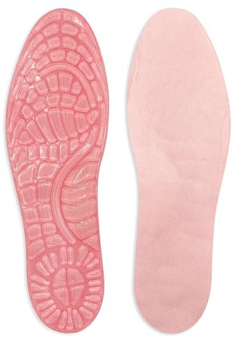 Soletta ortopedica GEL - Ritaglibile dalla 35 alla 42 EU - Dà sollievo al calcagno, al piede, assorbe gli urti - Perfetta per lo sport, la camminata, la corsa, l'escursionismo