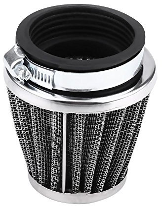 Filtro De Aire De Repuesto para Motocicleta, Filtro De Admisión De Aire Universal Apto para Motor de Entrada 42 mm/48 mm/50 mm/60 mm Opcional(50MM)