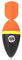 Spro Angeln Segelpose - Oval Darter Float Pose 10g
