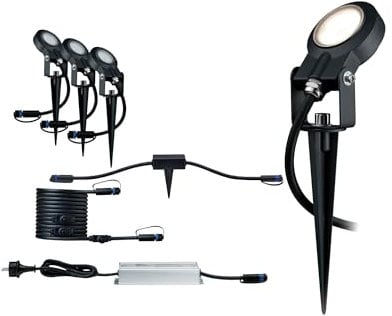 Paulmann 5028 Plug & Shine Smart Outdoor-Bundle Sting Zigbee 3.000K