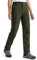 Libin Damen Wanderhose Thermohose Gefüttert Winter Outdoorhose Warme Softshellhose Wasserdicht Winddicht Skihose Trekkinghose, Army Green M