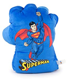 Play by Play DC Comics Batman Joker Boxhandschuhe aus Plüsch – 1 Stück für Rechtshänder (Superman), Bunt, Standard, Unisex, Kinder