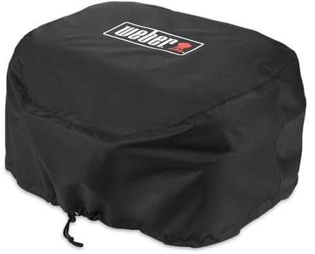 Weber Premium Abdeckhaube für Lumin Serie, UV-beständig, Regenwasser abweisend, Schutz vor Wind und Wetter - Schwarz (7199)