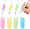 SUWIWKKOA 8Stück Schreibhilfe für Stift Kinder, Stifthalter Kinder Hilfe Griffhilfen für Stifte Schreibhilfe Grip Geeignet Schreibhilfe Kind Schreibhilfe Ergonomische für Stifte Bleistifte Pinsel