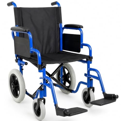 App Life Sedia a Rotelle da Transito Pieghevole, 46 cm, 120 kg