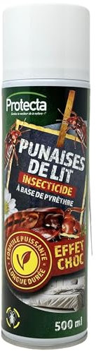 Insecticide Punaises de Lit 500ml - Action Rapide et Durable – Formule puissante, permet de se débarrasser des punaises de lit – Fabriqué en France