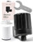 Kitsch Shower Head Filter for Hard Water - Water Softerner for Shower, Hardwater Filter for Showerhead, Improves Hair,Nails & Skin, Removes Chlorine, Heavy Metals & Other Harmful Substances - Black