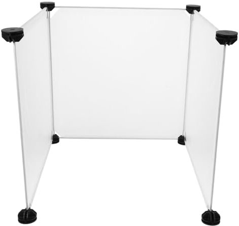 Veemoon Cat Litter Box Wall Shield Double Sided Easy to Clean Litter Box Enclosure with Open