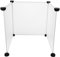 Veemoon Cat Litter Box Wall Shield Double Sided Easy to Clean Litter Box Enclosure with Open