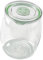 JISADER Transparente Dose mit Deckel Kunststoff, Große Kapazität Vorratsdosen, Klare Vorratsbehälter für Lebensmittel, Clear Food Storage Container, Müslidose für Lebensmittel Mehl Müsli, 10l
