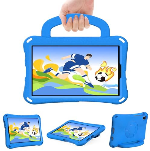 Coque pour enfants compatible avec Samsung Galaxy Tab A 8.0 (2019) SM-T290, SM-T295, coque de protection légère et résistante aux chocs, avec poignée et support pour tablette pour Tab A 8.0 (2019