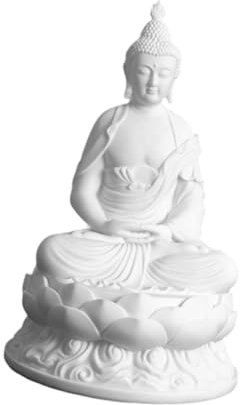 Gcljlmy Thailändische Buddha-Statue, Skulptur, Feng-Shui-Dekor, Buddha-Figur, Tischdekoration für Wohnzimmer, Schreibtisch, Regal, Heimdekoration