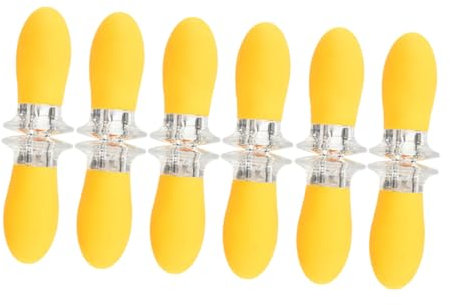 ibasenice 12pezzi Supporto Per Pannocchie Mais Spiedini Comodi Forchetta Riutilizzabile Per Barbecue Quotidiano Mais Facile Da Trasportare