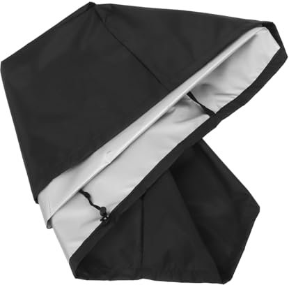 DECOMELODY Cubierta De Parrilla Resistente De Compatible con Planchas De Protección para Uso Exteriores Fácil De Instalar y Guardar