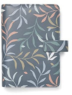Filofax Organizer Botanical Personal Organiser Blue 2026