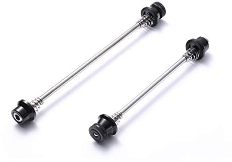 MTB Road Bike Cycling Wheel Hub Non Quick Release Lock Skewers Sets, Hex Locking Skewer M5 Hex Head Anti Theft Secure Lock Skewers