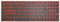 GinTai Laptop US Keyboard Red Lettering with Backlit Replacement for Acer Nitro 5 AN515-31 AN515-41 AN515-42 AN515-51 AN515-52 AN515-53 AN515-53-55G9 LG5P_A52BRL NKI151306B G5P_A53BRL NKI151306FT