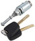 Serrure de porte gauche de voiture - Accessoires pour Citroën C2 C3 9170.T9 avec 2 clés de rechange - Serrure de serrurier