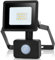 Aigostar 10W LED Strahler mit Bewegungsmelder PIR,950LM Superhell LED Außenstrahler,IP65 Wasserdicht LED Fluter, Scheinwerfer Aussenleuchte 4000K Naturweiß für Garten, Innenhöfe, Garage, Hotel