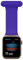 LJLB Ansteckuhr fob Kompatibel mit Apple Watch Armband 42mm 44mm, Silikonband mit Pin für Schwestern, Health Care Arbeite, für iWatch Series SE/6/5/4/3/2/1, Purpur