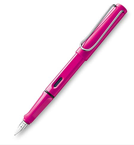 Lamy Safari Z28 Stylo plume à pointe large avec convertisseur Rose