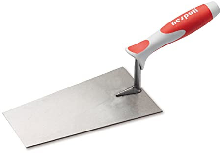 Nespoli Cazzuola Punta Quadra Inox AirTouch 18cm