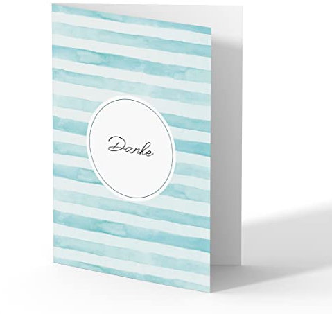 (10 x) Konfirmation Dankeskarte Konfirmationskarten Danksagung Karten - Kreuz