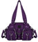 Angel Kiss Kleine Geldbörse, Handtasche für Damen, Crossbody und Schultertaschen, mehrere Taschen, weiche Hobo-Geldbörsen, verstellbarer Riemen, 5-lila