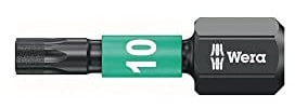 Wera Bit IMPAKTOR DC T10 Länge 25 mm 1/4' C6,3 Impaktor, DC