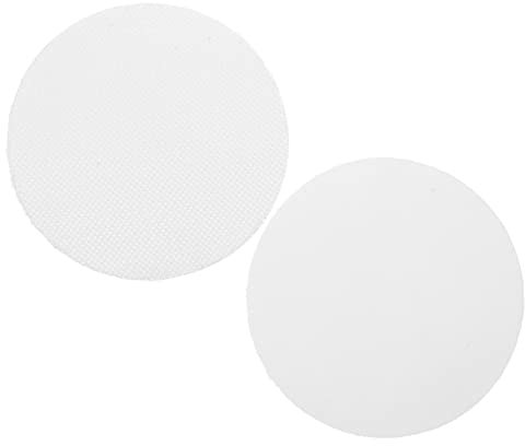 DOITOOL 2 Stück Blendfreier Lampenschirm Deckenventilator Kronleuchter Weiße Kronleuchter-Leuchte Weißer Lampenschirm Weißer Lichtschirm Diffusor Lampenschirm Diffusor Strahler
