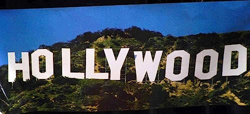 Hollywood Schriftzug - Filmposter 157x53cm gefaltet