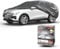 WALSER Abdeckplane Auto All Weather, Abdeckplane wasserdicht, 100% wetterfeste Auto Abdeckplane, Autoabdeckung Outdoor wasserdicht, Autoplane Vollgarage Größe 9 SUV/Van grau