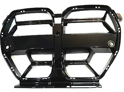 IDENUONA Frontstoßstange Nieren Kühlergrill für BMW M3 G80 M4 G82 G83 2021 2022-2025 Glänzend Schwarz