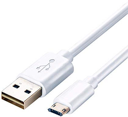 Cable cargador de datos micro USB para tablet Huion Pen HS64 WH1409 V2 1060 Plus (20 cm)
