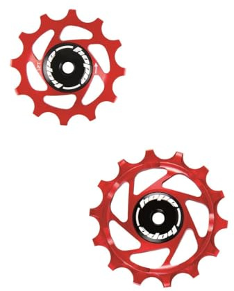 Hope Jockey Wheels Schaltrollen - 14Z / 12Z - Rot