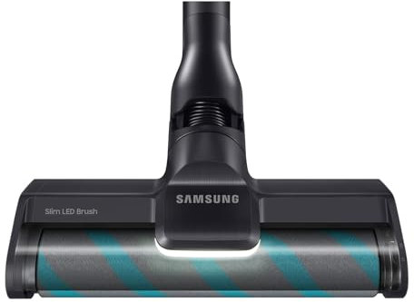 Samsung Slim LED Brush for Jet Stick Vacuums, VCA-SABC95/AA Accesorio de Cepillo, Crometal Negro