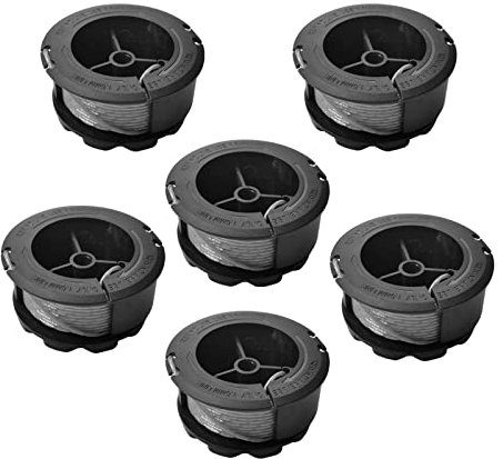 YWNYT 6 Stück Bosch F016800570 Ersatz-Trimmerspule, 1,6 mm x 6 m Rasentrimmerspule für Bosch Universal GrassCut 18 18-26 18-260 Rasentrimmer