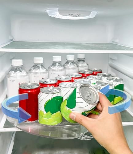 Organizer Cucina, Rotazione a 360,360° Portaspezie Organizer Girevole, Ottimizza Lo Spazio di Cucina e Bagno,Organizer per Piatti Rotanti,Vassoio Girevole per condimenti, frutta e snack(28 * 40cm)